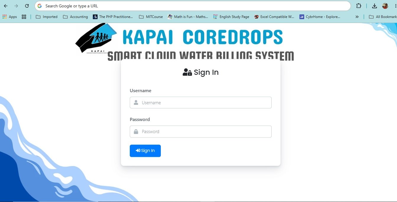 Smart Water Billing & Management System